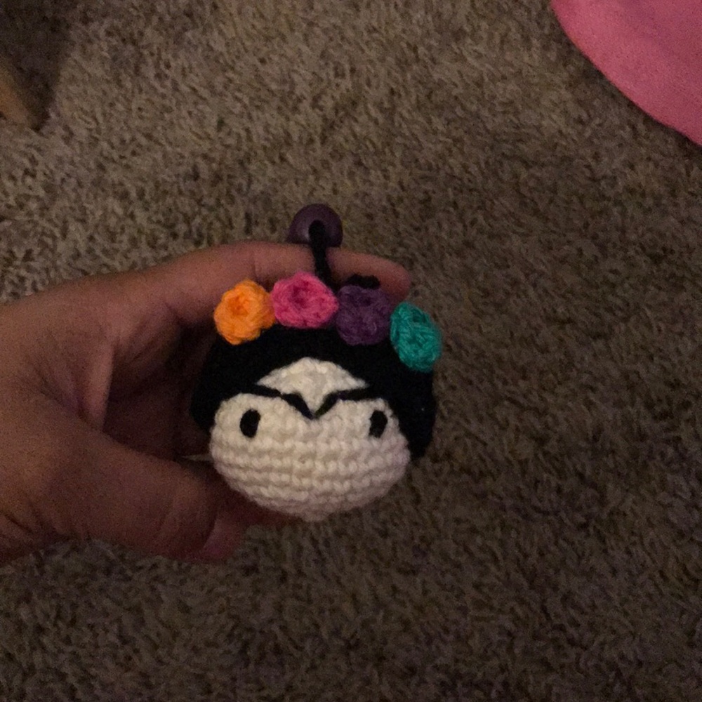 Handmade Frida Kahlo Keychain